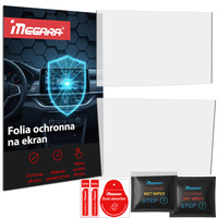 Folia do Audi Q7 2019 - 2025 na radio + ekran klimatyzacji - MATOWA