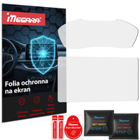 Folia do Audi A4 2016 - 2020 na radio 12.3" + zegary - MATOWA