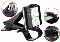UCHWYT SAMOCHODOWY NA TELEFON NA KOKPIT Z KLIPSEM