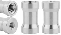 Adapter tuleja redukcja statywowa 3/8" na 1/4" aluminiowa do statywu lampy