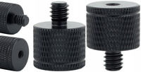 Adapter tuleja redukcja 1/4" na M4 statywowa czarna do statywu lampy 20 mm